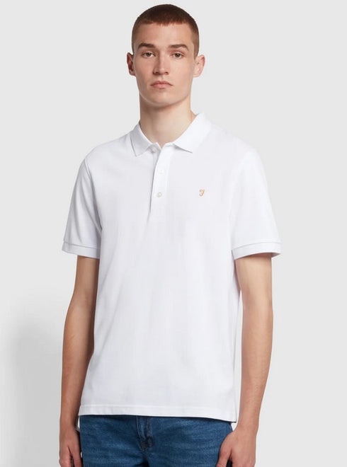 Farah Polo T-Shirt White